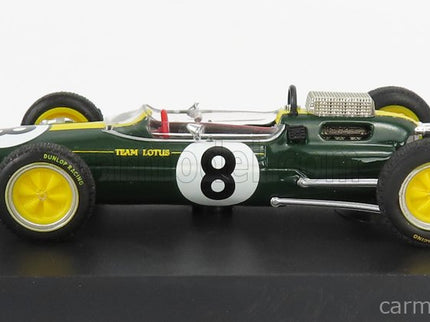 Lotus F1 25 N°8 Víťaz Italy GP Jim Clark 1963 Majster Sveta 1:43 Brumm zelená