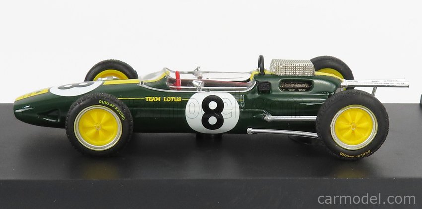 Lotus F1 25 N°8 Víťaz Italy GP Jim Clark 1963 Majster Sveta 1:43 Brumm zelená