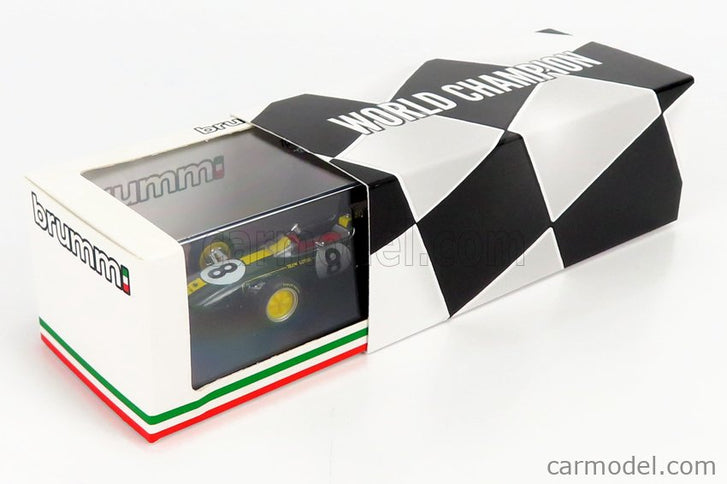 Lotus F1 25 N°8 Víťaz Italy GP Jim Clark 1963 Majster Sveta 1:43 Brumm zelená