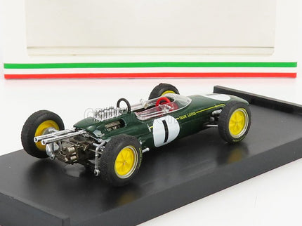 Lotus F1 25 N°1 Víťaz Belgium GP Jim Clark 1963 Majster Sveta 1:43 Brumm zelená