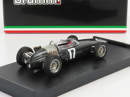 BRM F1 P57 N°17 Víťaz Dutch Europe GP Graham Hill 1962 Majster Sveta 1:43 Brumm sivá metalická