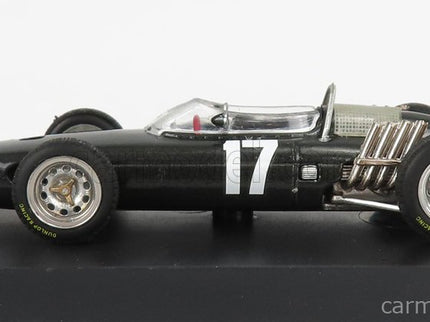 BRM F1 P57 N°17 Víťaz Dutch Europe GP Graham Hill 1962 Majster Sveta 1:43 Brumm sivá metalická