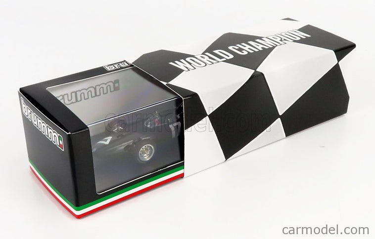 BRM F1 P57 N°17 Víťaz Dutch Europe GP Graham Hill 1962 Majster Sveta 1:43 Brumm sivá metalická