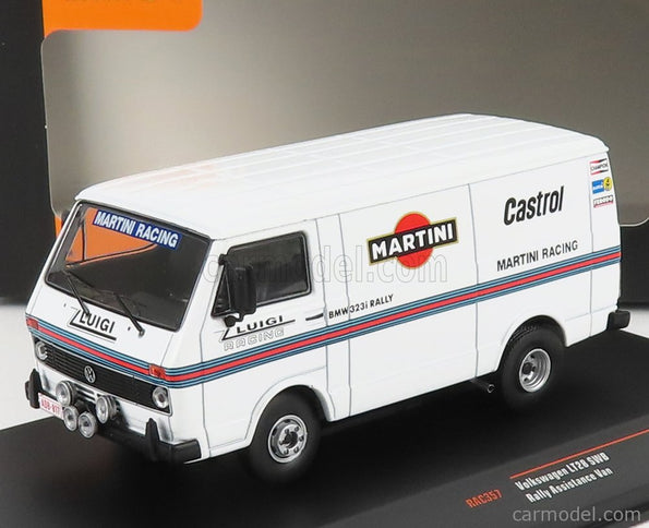 Volkswagen LT28 Van Swb Team Martini Rally Assistance 1975 1:43 IXO Models biela