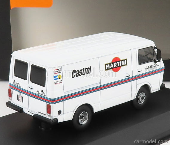 Volkswagen LT28 Van Swb Team Martini Rally Assistance 1975 1:43 IXO Models biela