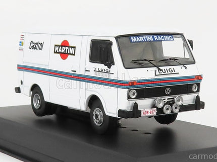 Volkswagen LT28 Van Swb Team Martini Rally Assistance 1975 1:43 IXO Models biela