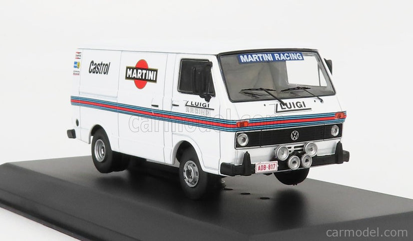 Volkswagen LT28 Van Swb Team Martini Rally Assistance 1975 1:43 IXO Models biela