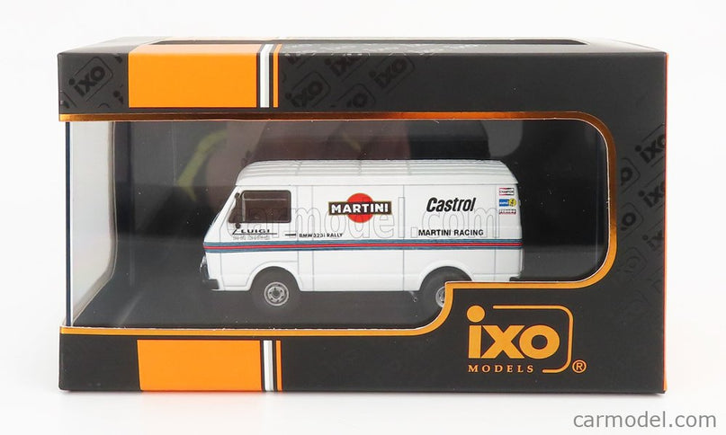 Volkswagen LT28 Van Swb Team Martini Rally Assistance 1975 1:43 IXO Models biela