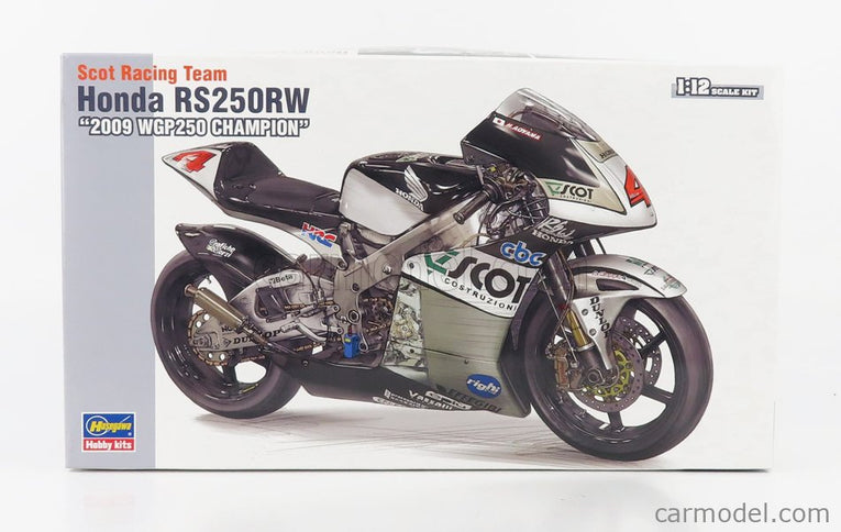 Honda RS250RW N°4 250GP Champion Sezóna 2009 H.Aoyama 1:12 Hasegawa /