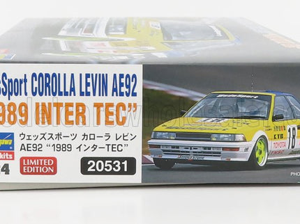 TOYOTA | COROLLA LEVIN AE92 N 18 INTER TEC 1989 T.ASANO - M.HAGIWARA | /