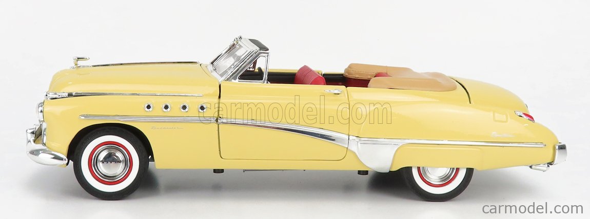 Buick Roadmaster Cabriolet Open 1949 - Charlie Babbitt Rain Man 1:18 Greenlight krémová