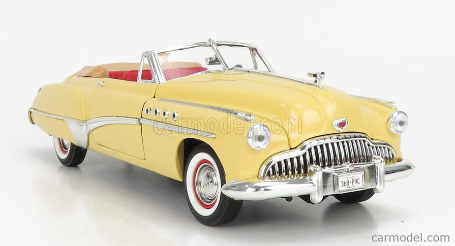 Buick Roadmaster Cabriolet Open 1949 - Charlie Babbitt Rain Man 1:18 Greenlight krémová