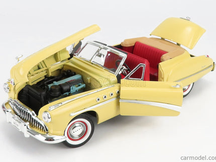 Buick Roadmaster Cabriolet Open 1949 - Charlie Babbitt Rain Man 1:18 Greenlight krémová