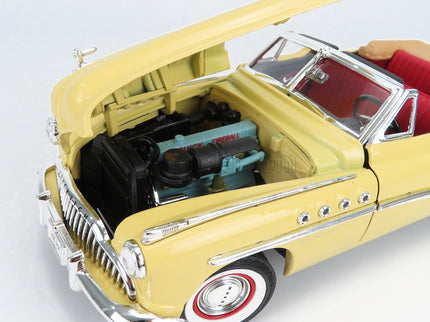Buick Roadmaster Cabriolet Open 1949 - Charlie Babbitt Rain Man 1:18 Greenlight krémová