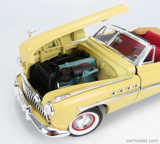 Buick Roadmaster Cabriolet Open 1949 - Charlie Babbitt Rain Man 1:18 Greenlight krémová