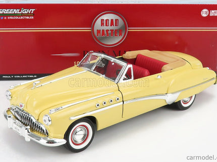 Buick Roadmaster Cabriolet Open 1949 - Charlie Babbitt Rain Man 1:18 Greenlight krémová