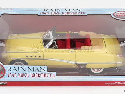 Buick Roadmaster Cabriolet Open 1949 - Charlie Babbitt Rain Man 1:18 Greenlight krémová