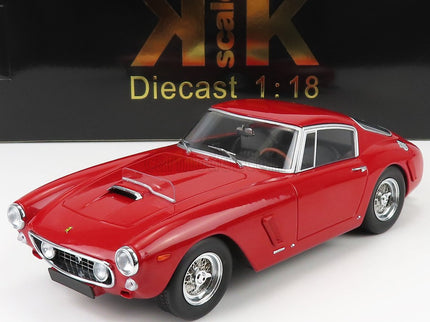Ferrari 250GT Swb 3.0L V12 Coupe Competizione 1961 1:18 KK Scale červená