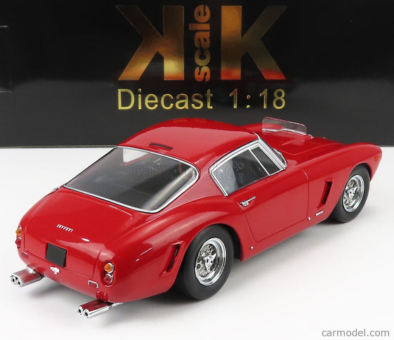 Ferrari 250GT Swb 3.0L V12 Coupe Competizione 1961 1:18 KK Scale červená