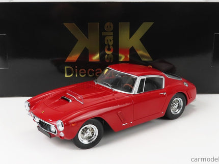 Ferrari 250GT Swb 3.0L V12 Coupe Competizione 1961 1:18 KK Scale červená