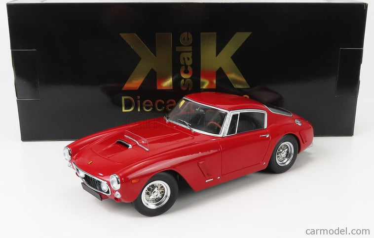 Ferrari 250GT Swb 3.0L V12 Coupe Competizione 1961 1:18 KK Scale červená