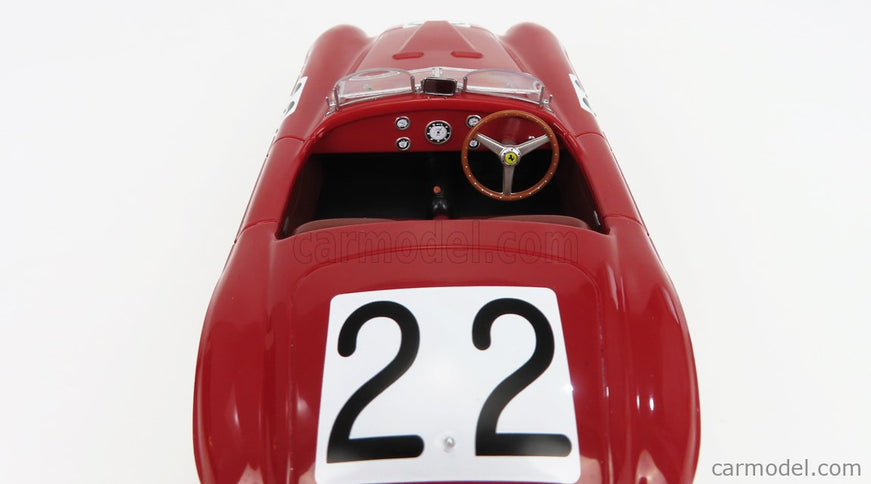 Ferrari 166MM Barchetta 2.0L V12 Spider Team Peter Mitchell-Thomson N°22 Víťaz 24h Le Mans 1949 L.Chinetti - L.Selsdson 1:18 KK Scale červená
