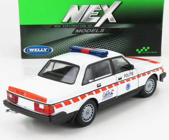 VOLVO | 240 GL POLITIE DUTCH POLICE 1986 | WHITE ORANGE