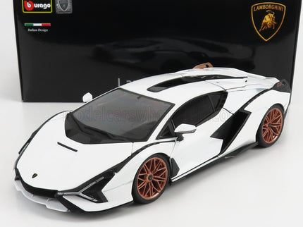 LAMBORGHINI | SIAN FKP 37 HYBRID 2020 | WHITE BLACK