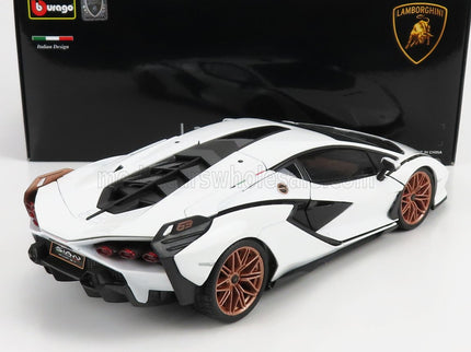 LAMBORGHINI | SIAN FKP 37 HYBRID 2020 | WHITE BLACK