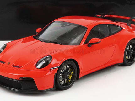 PORSCHE | 911 992 GT3 COUPE 2021 - BLACK WHEELS | ORANGE
