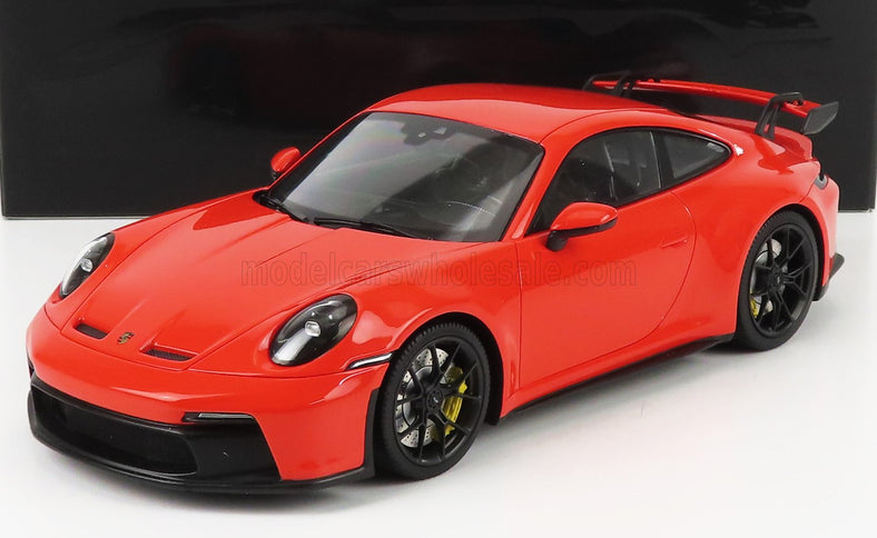 PORSCHE | 911 992 GT3 COUPE 2021 - BLACK WHEELS | ORANGE