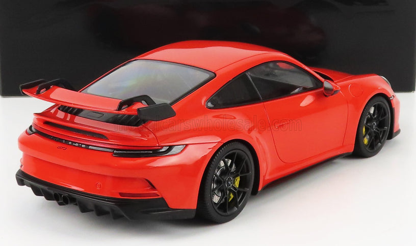 PORSCHE | 911 992 GT3 COUPE 2021 - BLACK WHEELS | ORANGE