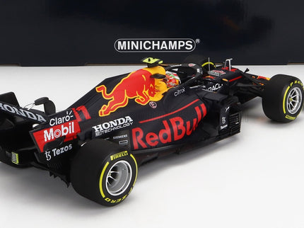 RED BULL | F1  RB16B HONDA RA620H TEAM RED BULL RACING N 11 3rd MEXICO GP 2021 SERGIO PEREZ | MATT BLUE YELLOW RED