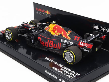 RED BULL | F1  RB16B HONDA RA620H TEAM RED BULL RACING N 11 3rd MEXICO GP 2021 SERGIO PEREZ | MATT BLUE YELLOW RED
