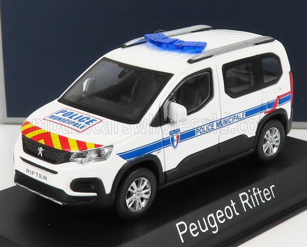 PEUGEOT | RIFTER POLICE MUNICIPALE 2019 | WHITE BLUE RED YELLOW