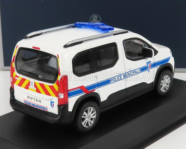 PEUGEOT | RIFTER POLICE MUNICIPALE 2019 | WHITE BLUE RED YELLOW