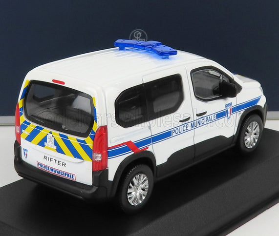 PEUGEOT | RIFTER POLICE MUNICIPALE 2019 | WHITE BLUE YELLOW