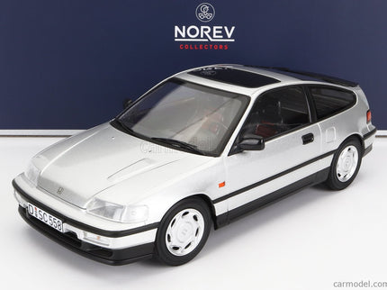 Honda Crx 1990 1:18 Norev strieborná