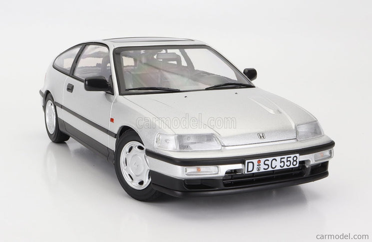 Honda Crx 1990 1:18 Norev strieborná