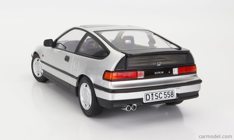 Honda Crx 1990 1:18 Norev strieborná