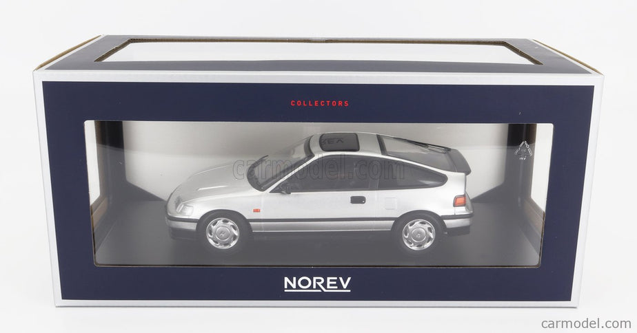 Honda Crx 1990 1:18 Norev strieborná
