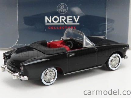 Simca Aronde P60 Oceane Cabriolet Open 1960 1:87 Norev čierna