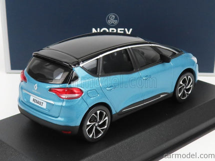 Renault Scenic 2016 1:43 Norev svetlomodrá čierna