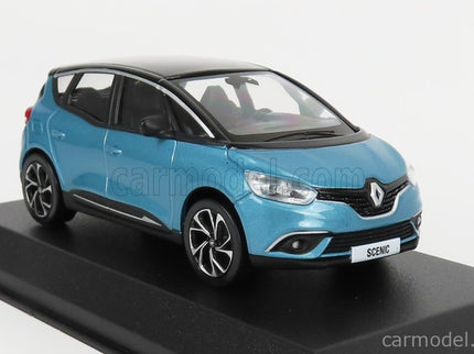 Renault Scenic 2016 1:43 Norev svetlomodrá čierna