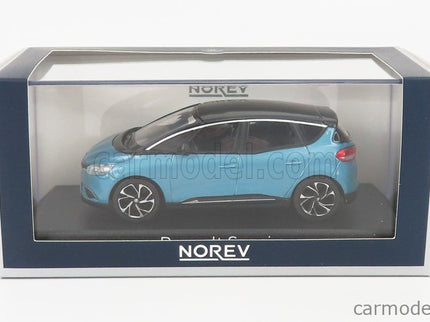 Renault Scenic 2016 1:43 Norev svetlomodrá čierna