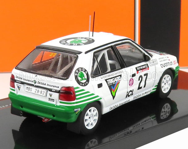 SKODA | FELICIA KIT CAR N 27 RALLY RAC LOMBARD 1995 S.SIBERA - P.GROSS | WHITE GREEN