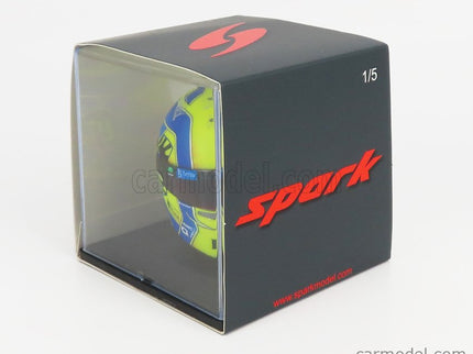 Bell Helmet F1 Helma MCL36 Team Mclaren N°4 Sezóna 2022 Lando Norris 1:5 Spark Model žltá modrá