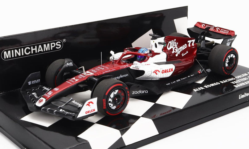 ALFA ROMEO | F1  C42 TEAM ORLEN RACING N 77 BAHRAIN GP 2022 VALTTERI BOTTAS | WHITE RED MET