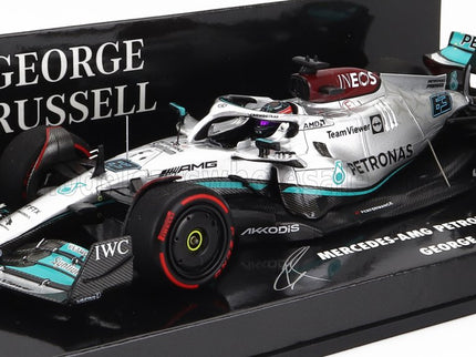 MERCEDES GP | F1 W13E TEAM MERCEDES-AMG PETRONAS F1 N 63 4th BAHRAIN GP 2022 GEORGE RUSSELL | SILVER GREEN
