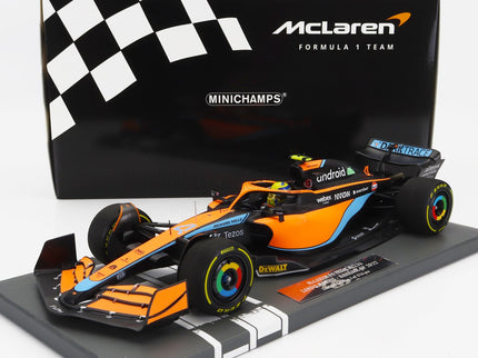 McLAREN | F1  MCL36 TEAM MCLAREN N 4 BAHRAIN GP 2022 LANDO NORRIS | ORANGE LIGHT BLUE